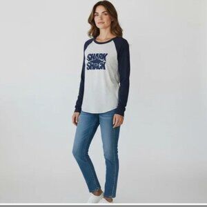 Canadian Collection - Shark Shark - Baseball Shirt - S/M - Bangladesh